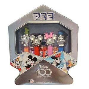 Disney‎ 100 Years of Wonder Pez Gift Tin
